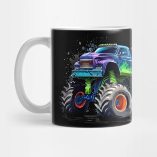 monster cars and tracks lover Mug